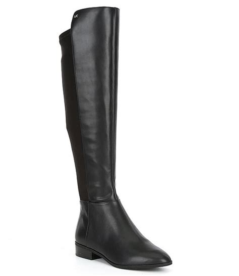 michael michael kors bromley over the knee boots|Michael Kors bromley wedge boot.